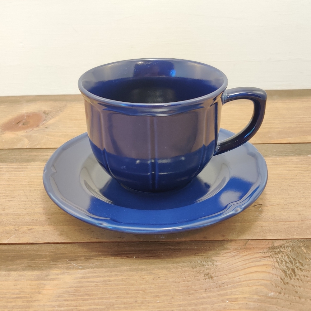 JC Penney Home Collection Bistro Cup & Saucer